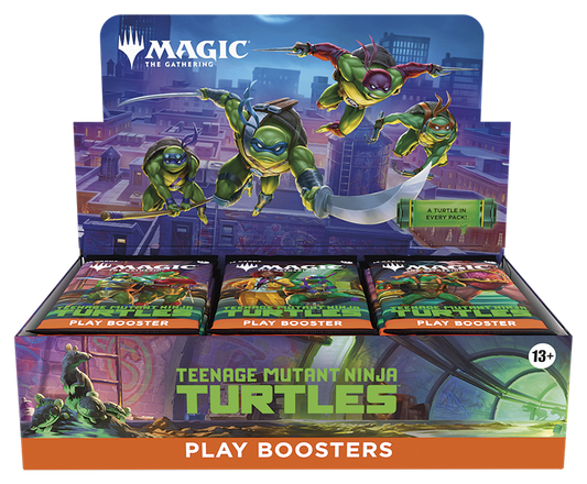 PREORDER Magic the Gathering Teenage Mutant Ninja Turtles Play Booster Box (30 Boosters Per Display)