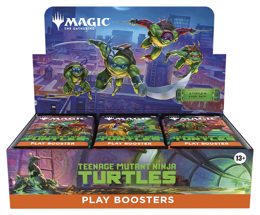 PREORDER Magic the Gathering Teenage Mutant Ninja Turtles Play Booster Box (30 Boosters Per Display)
