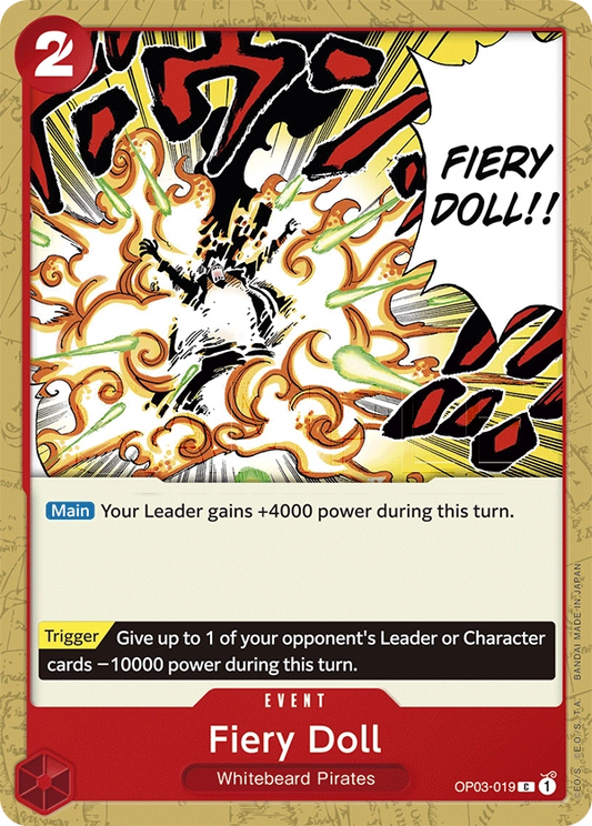 Fiery Doll (OP03-019) Pillars of Strength - Cleric's Crypt