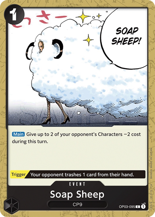 Soap Sheep (OP03-095) Pillars of Strength - Cleric's Crypt