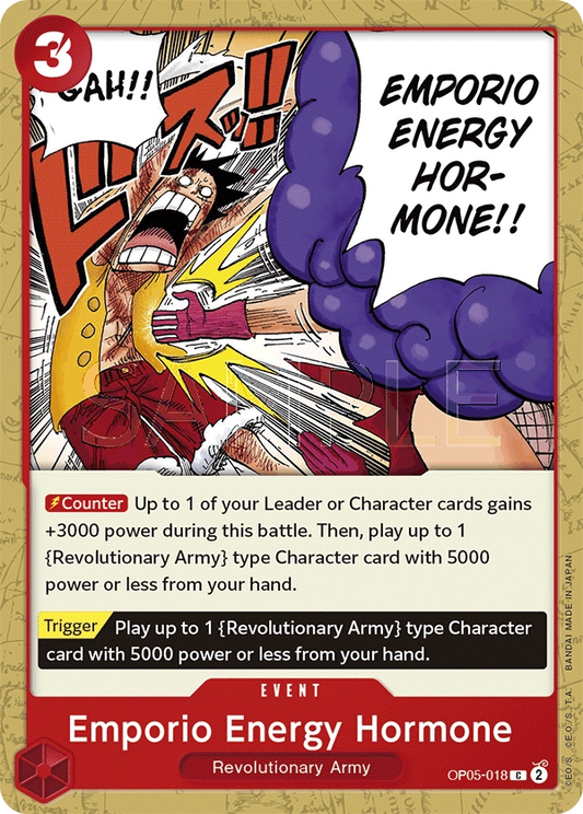 Emporio Energy Hormone (OP05-018) Awakening of the New Era - Cleric's Crypt