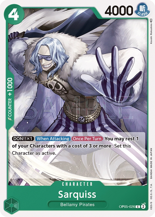 Sarquiss (OP05-026) Awakening of the New Era - Cleric's Crypt