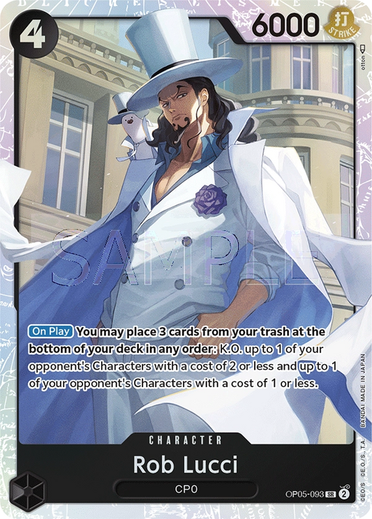 Rob Lucci (OP05-093) Awakening of the New Era - Cleric's Crypt