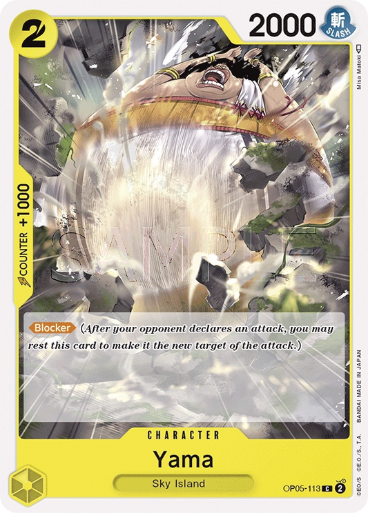 Yama (OP05-113) Awakening of the New Era - Cleric's Crypt