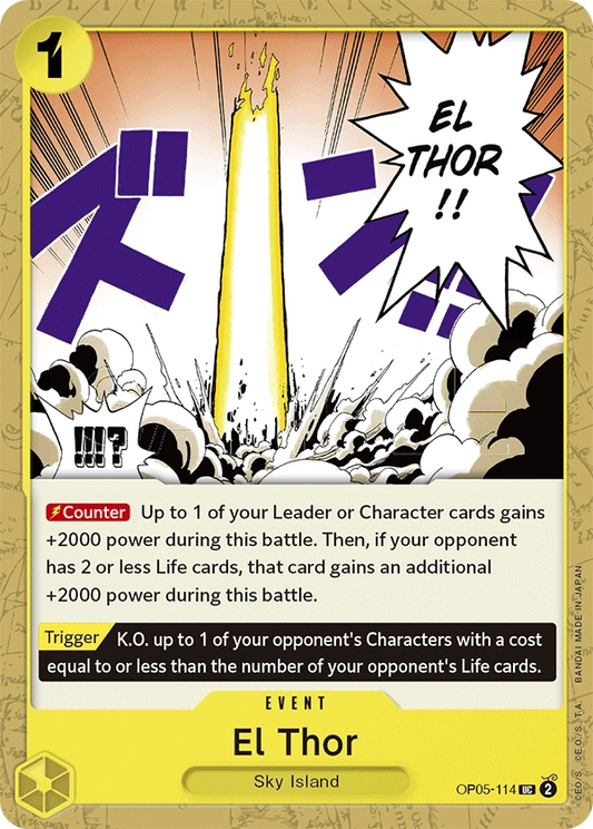 El Thor (OP05-114) Awakening of the New Era - Cleric's Crypt