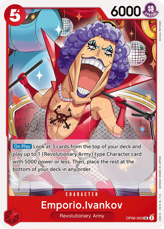 Emporio.Ivankov (OP06-003) Wings of the Captain - Cleric's Crypt