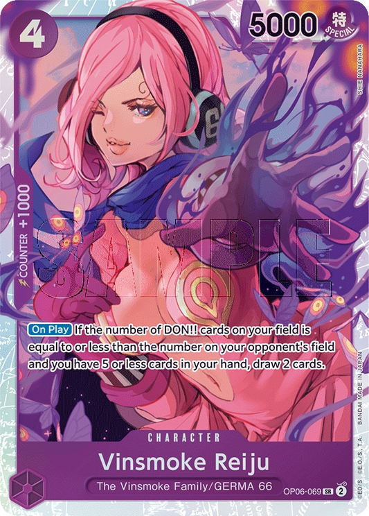 Vinsmoke Reiju (OP06-069) Wings of the Captain - Cleric's Crypt