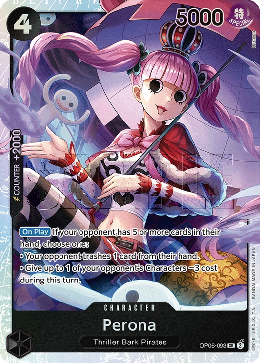 Perona (OP06-093) Wings of the Captain - Cleric's Crypt