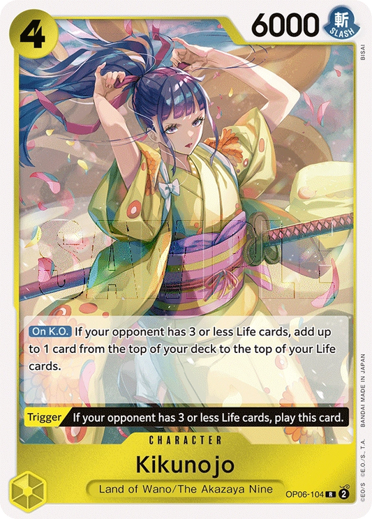 Kikunojo (OP06-104) Wings of the Captain - Cleric's Crypt