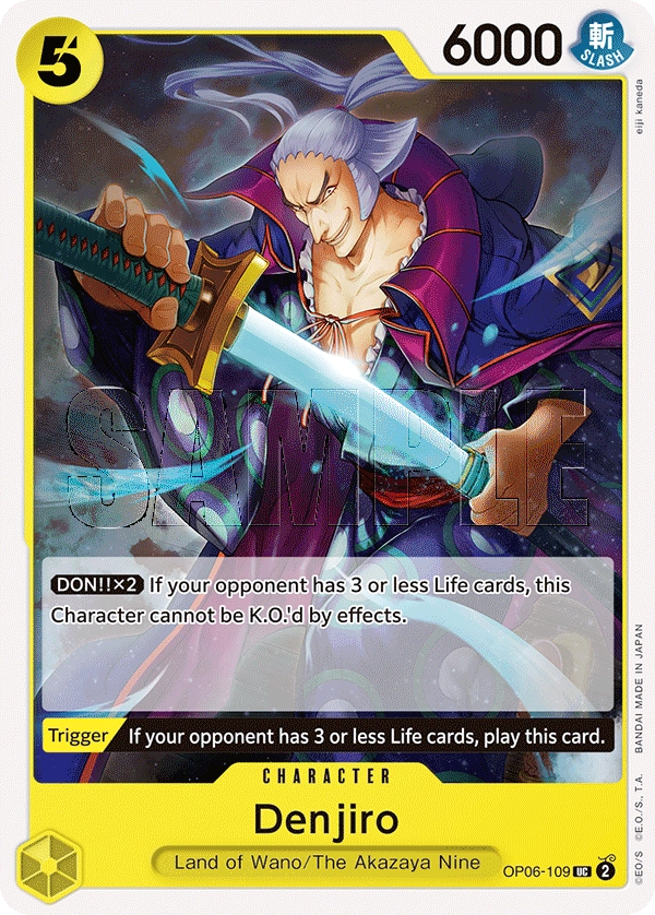 Denjiro (OP06-109) Wings of the Captain - Cleric's Crypt