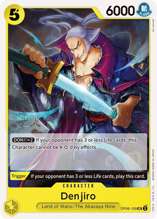 Denjiro (OP06-109) Wings of the Captain - Cleric's Crypt