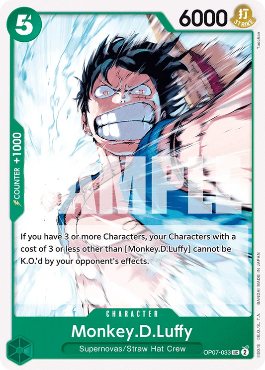 Monkey.D.Luffy (OP07-033) 500 Years in the Future - Cleric's Crypt