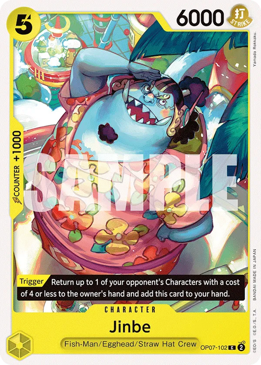 Jinbe (OP07-102) 500 Years in the Future - Cleric's Crypt