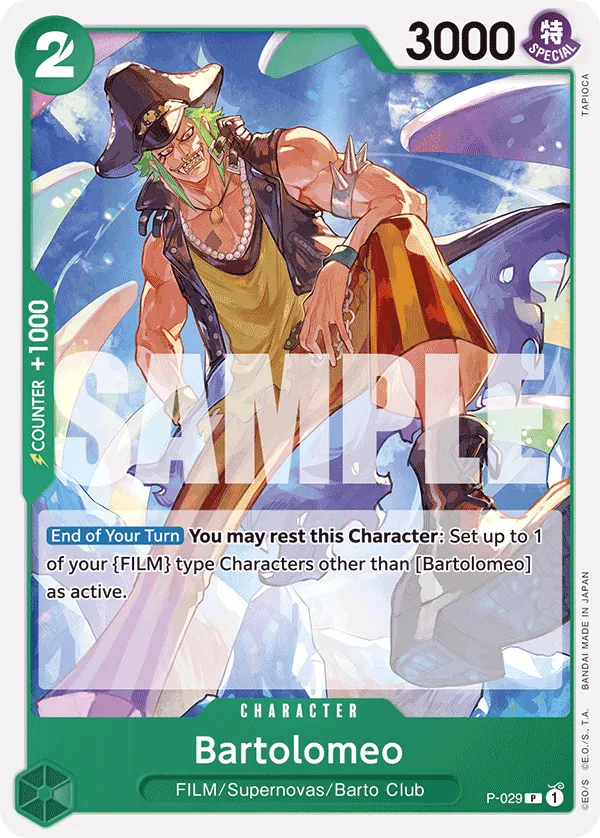 Bartolomeo P-029 (Premium Booster -The Best-)