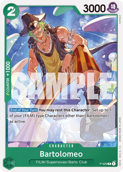 Bartolomeo P-029 (Premium Booster -The Best-)