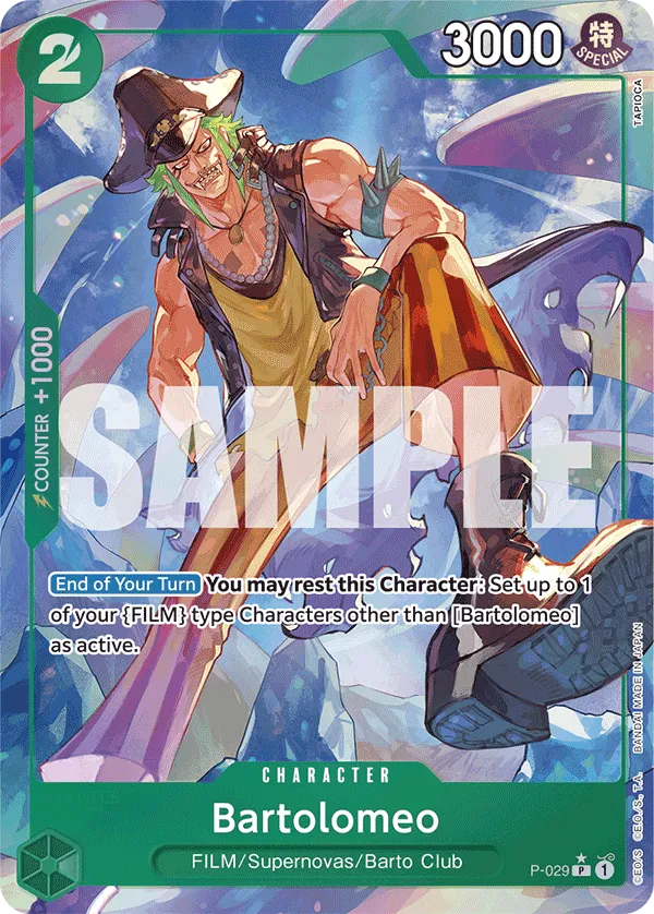 Bartolomeo P-029 (Premium Booster -The Best-)