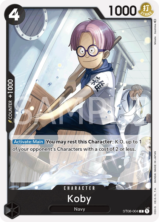 Koby (ST08-004) Starter Deck: Monkey.D.Luffy - Cleric's Crypt