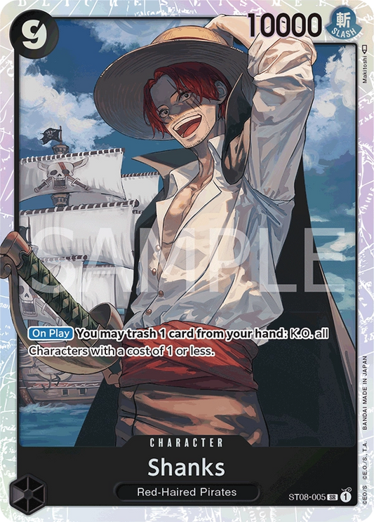 Shanks (ST08-005) Starter Deck: Monkey.D.Luffy - Cleric's Crypt