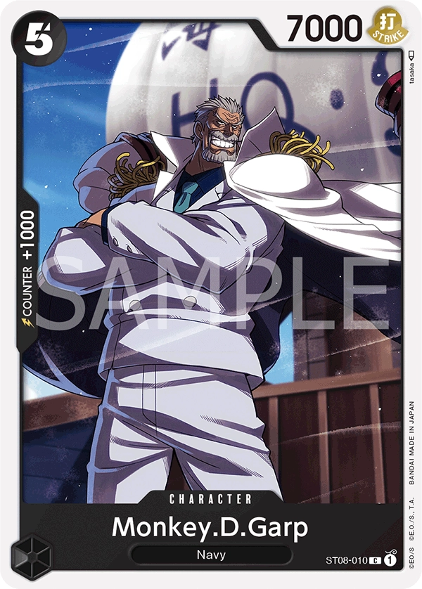 Monkey.D.Garp (ST08-010) Starter Deck: Monkey.D.Luffy - Cleric's Crypt