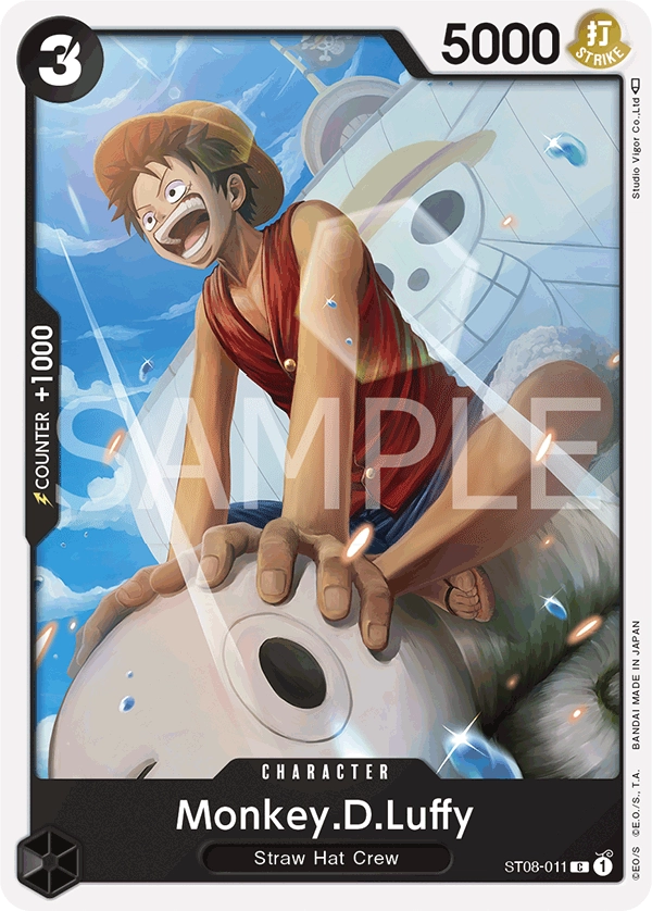 Monkey.D.Luffy (ST08-011) Starter Deck: Monkey.D.Luffy - Cleric's Crypt