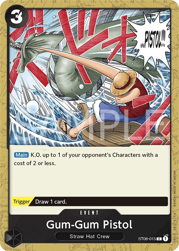 Gum-Gum Bell (ST08-014) Starter Deck: Monkey.D.Luffy - Cleric's Crypt