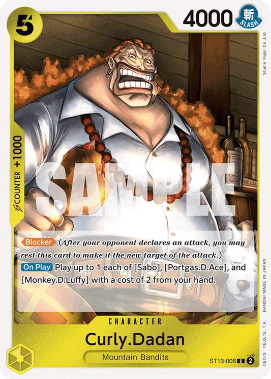 Curly.Dadan (ST13-006) Ultra Deck: The Three Brothers - Cleric's Crypt