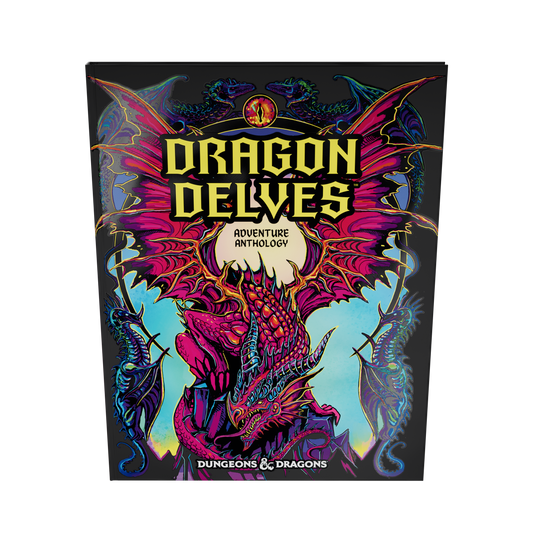 D&D Dungeons & Dragons Dragon Delves an Adventure Anthology Hardcover Alternative Cover