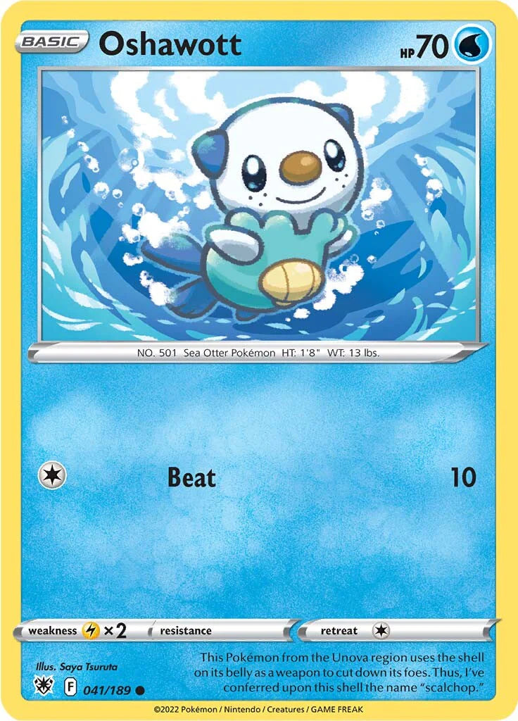 Oshawott (041/189) [Sword & Shield: Astral Radiance] - Cleric's Crypt