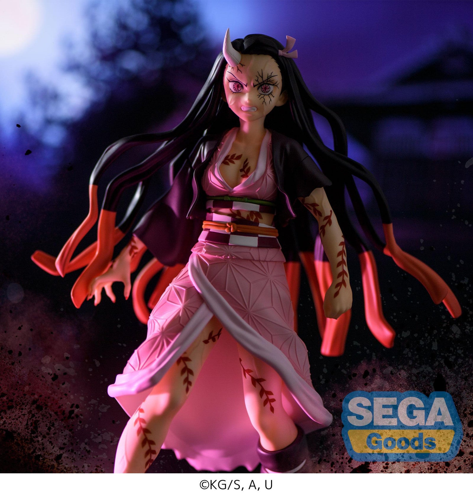 Demon Slayer Kimetsu no Yaiba FIGURIZMa Nezuko Kamado Demon Form Advancing Version - Cleric's Crypt