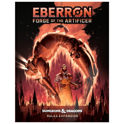 D&D Dungeons & Dragons Eberron Forge of the Artificer Hardcover Alternative Cover