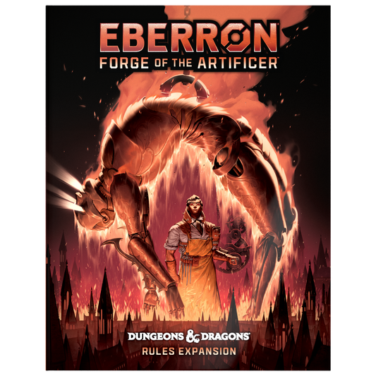 D&D Dungeons & Dragons Eberron Forge of the Artificer Hardcover Alternative Cover