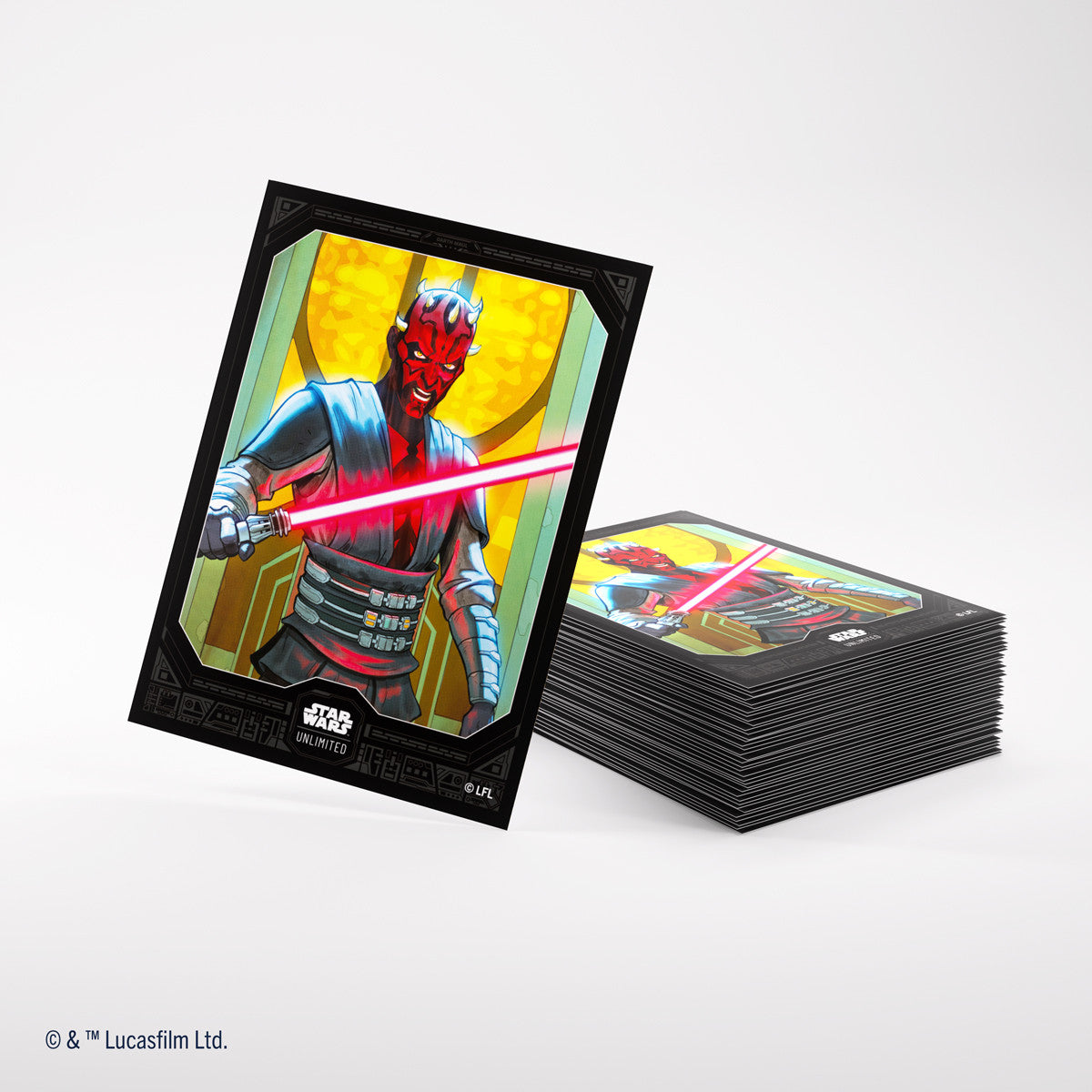 Gamegenic Star Wars Unlimited Art Sleeves - Darth Maul