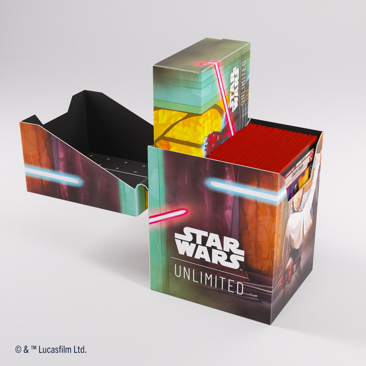 Gamegenic Star Wars Unlimited Soft Crate - Obi-Wan Kenobi/Darth Maul