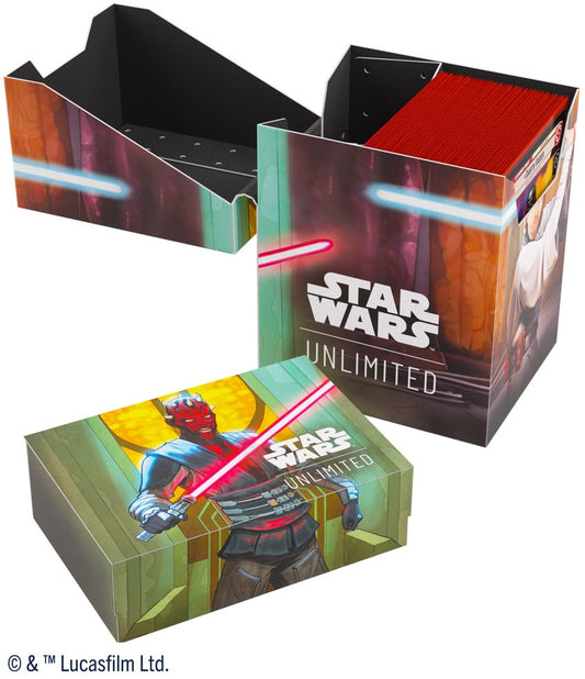 Gamegenic Star Wars Unlimited Soft Crate - Obi-Wan Kenobi/Darth Maul