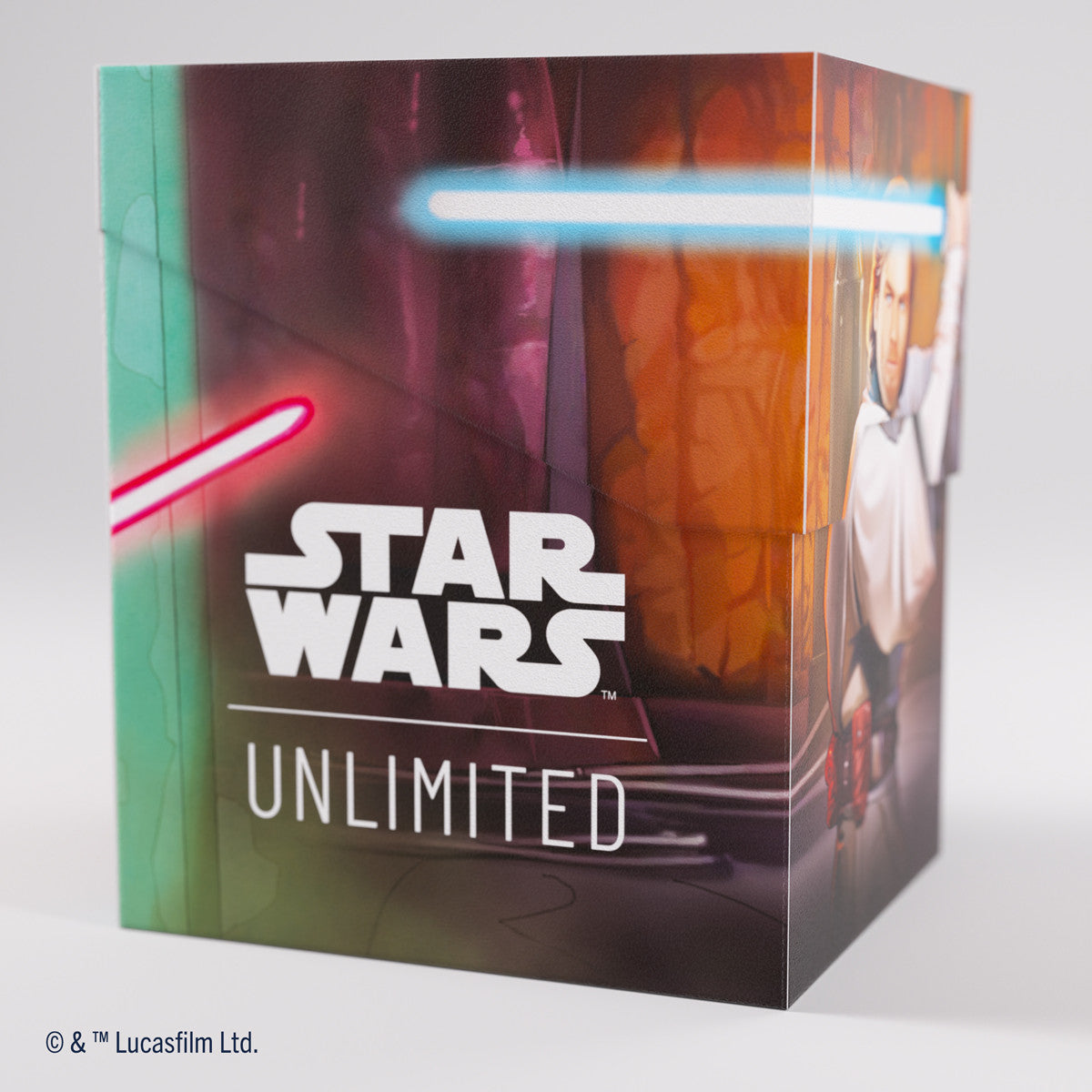 Gamegenic Star Wars Unlimited Soft Crate - Obi-Wan Kenobi/Darth Maul