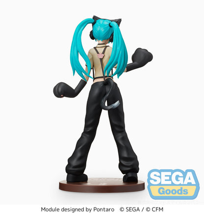 Hatsune Miku Project Diva Arcade Future Tone SPM Figure Hatsune Miku Kitty Cat