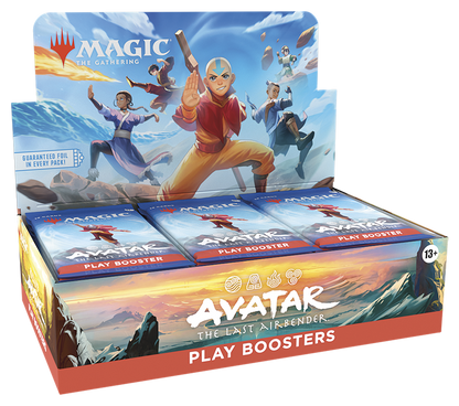 PREORDER Magic the Gathering Avatar the Last Airbender Play Booster Box (30 Boosters Per Display)