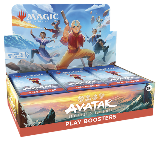 PREORDER Magic the Gathering Avatar the Last Airbender Play Booster Box (30 Boosters Per Display)