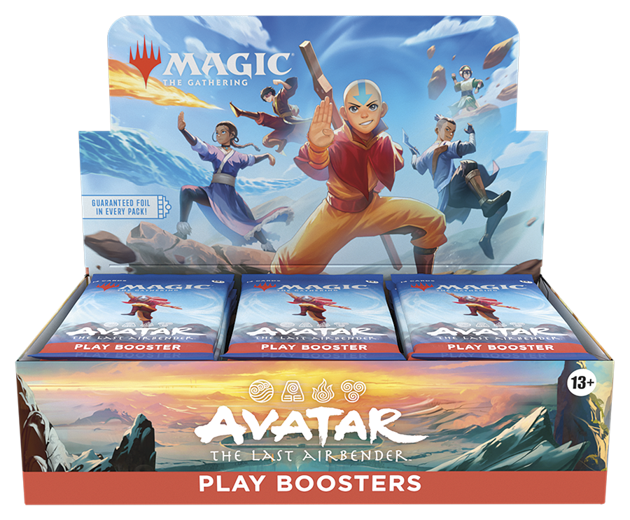 PREORDER Magic the Gathering Avatar the Last Airbender Play Booster Box (30 Boosters Per Display)