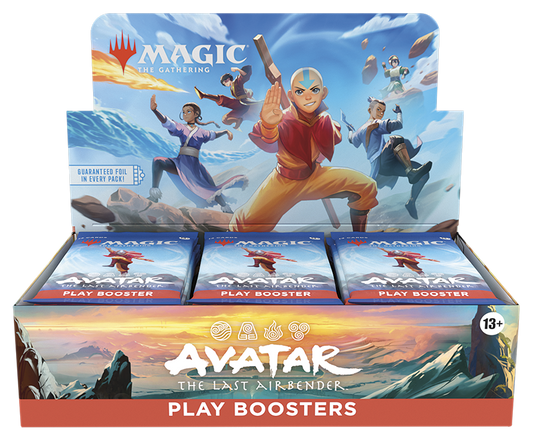 PREORDER Magic the Gathering Avatar the Last Airbender Play Booster Box (30 Boosters Per Display)