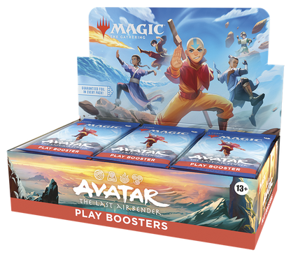 PREORDER Magic the Gathering Avatar the Last Airbender Play Booster Box (30 Boosters Per Display)