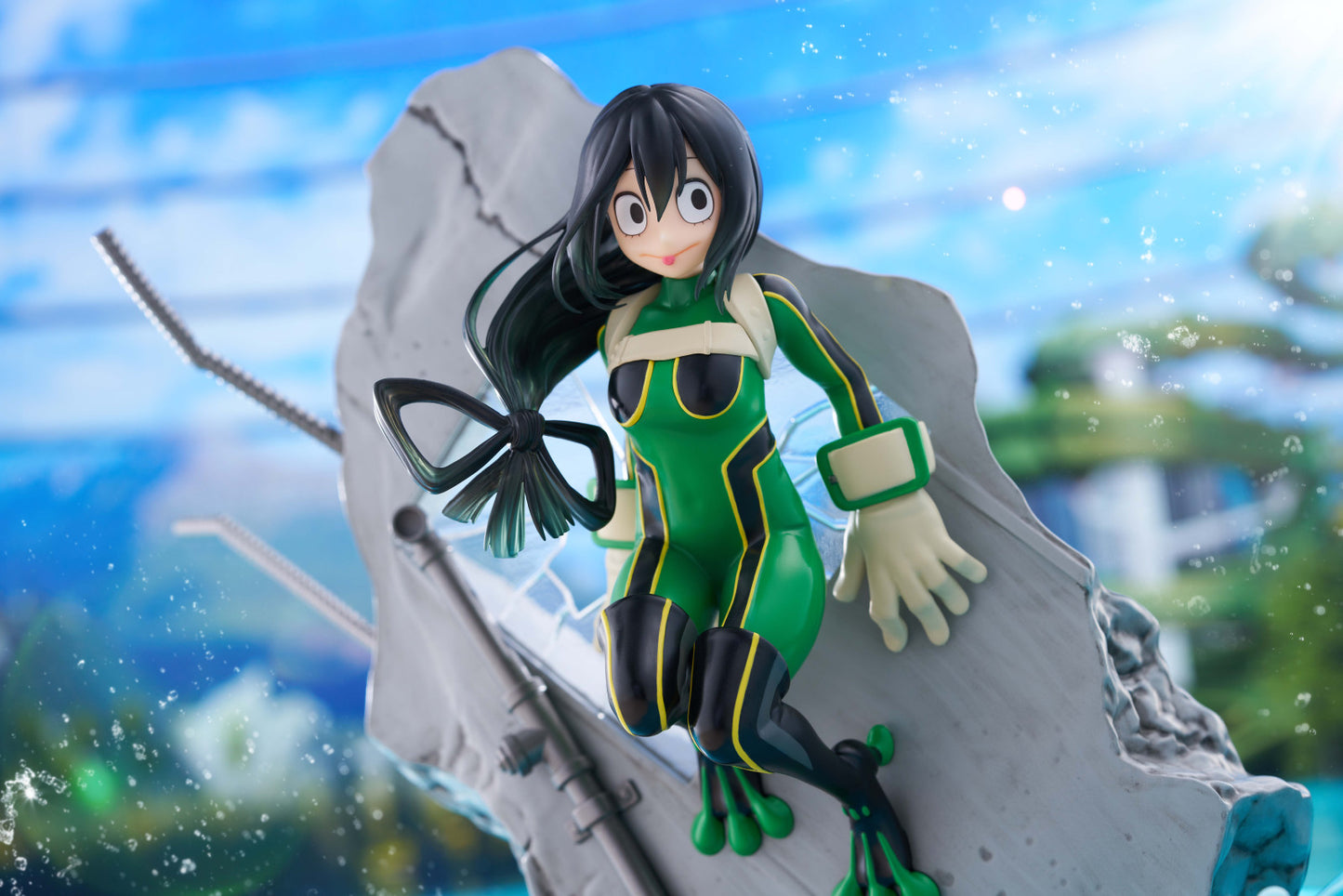 My Hero Academia DRESSTA Statue Figure Tsuyu Asui