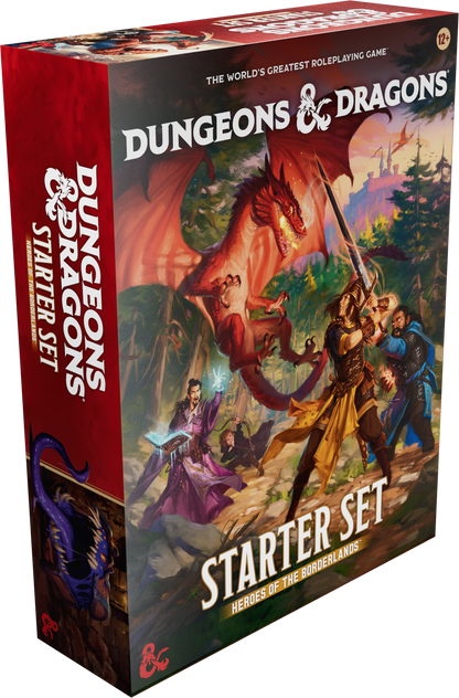 D&D Dungeons & Dragons Starter Set Heroes of the Borderlands