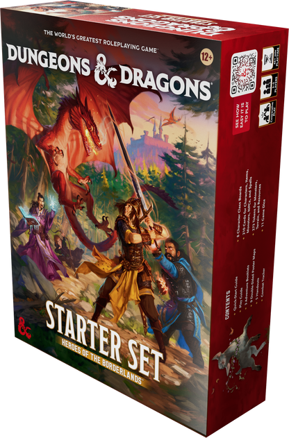 D&D Dungeons & Dragons Starter Set Heroes of the Borderlands