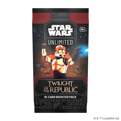 Star Wars Unlimited - Twilight of the Republic Booster Display